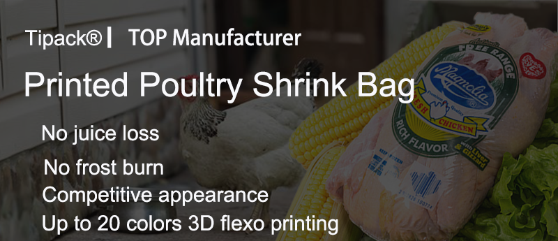 Printed Poultry Shrink Bag