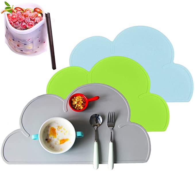 Tapete portátil reutilizable para alimentos para niños sin Bpa Reusable Bpa Free Portable Kid Food Mat