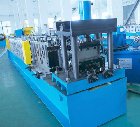 Roller shutter roll forming machine