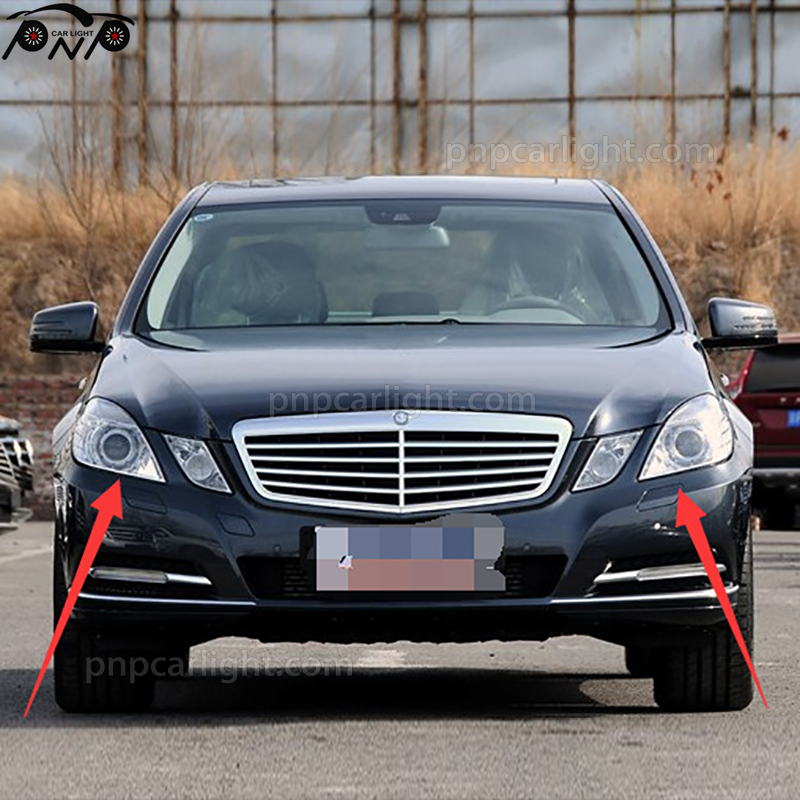 Benz E200 headlgihts cover Benz E200 headlgihts cover
