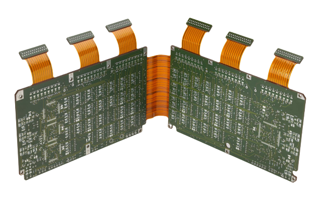 14-слойная заглушка с жесткой гибкой печатной платой 14 Layer Buried Blind Via Rigid-Flexible PCB