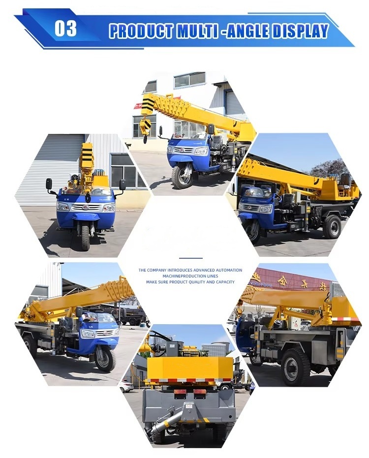 Mini Three wheeled Crane Mini Three wheeled Crane