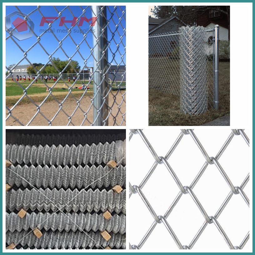 ज़ंजीर से बंधी बाड़ Chain Link Fence
