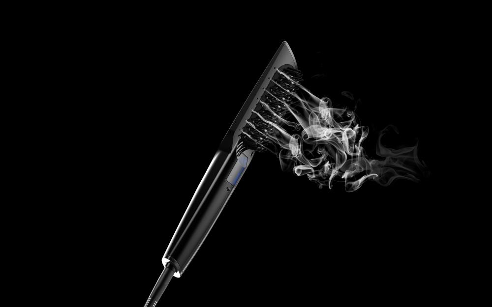 Hair Straightening Brush With Essential Oil Hair Straightening Brush With Essential Oil