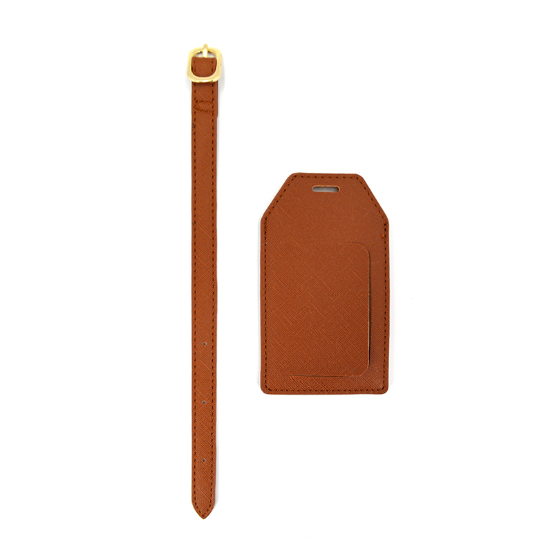 Metal Buckle Strap Travel Loop Leather Luggage Tag Metal Buckle Strap Travel Loop Leather Luggage Tag