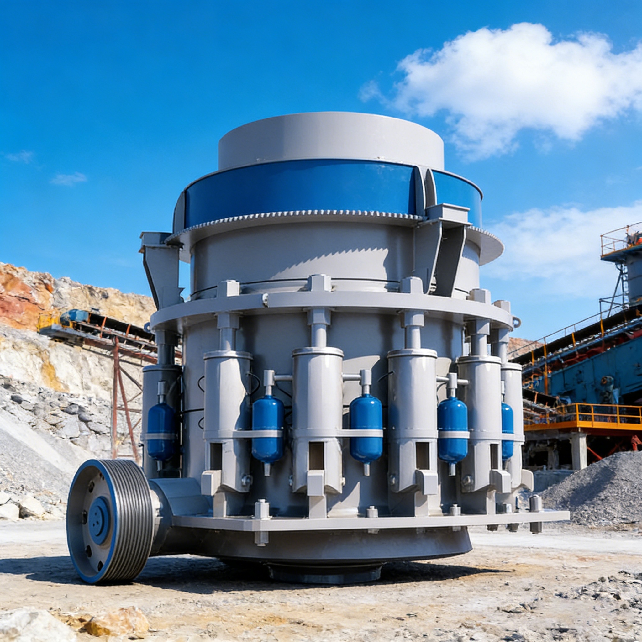 Secondary Multi-Cylinder Cone Crusher Secondary Multi-Cylinder Cone Crusher