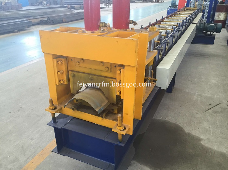 формирование конька крена 2 ridge cap roll forming 2
