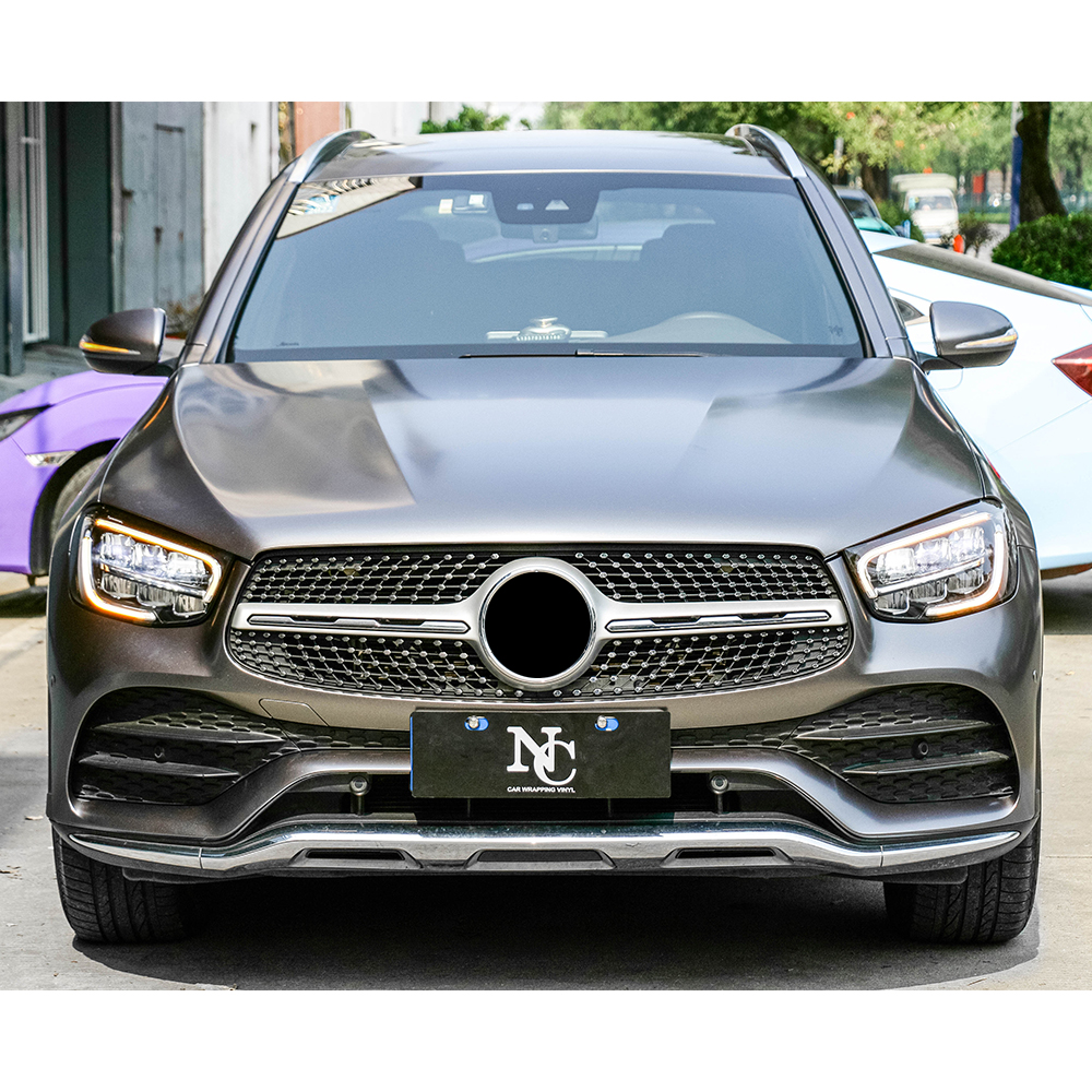 Metal AMG Grey Auto Wrap Metal AMG Grey Auto Wrap