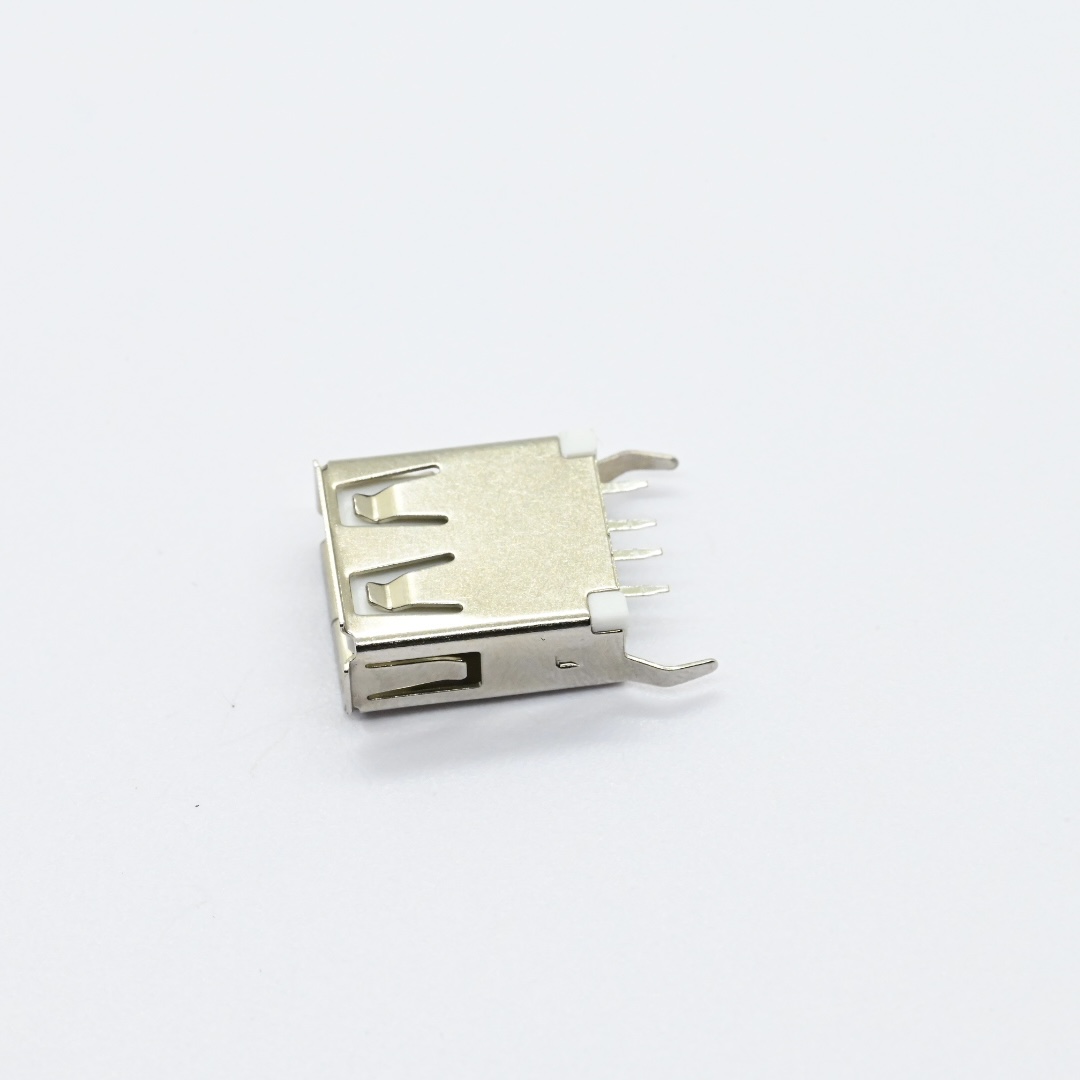 UAFS07B-BPBS0AD+USB A Type Receptacle Straight DIP L=15.lmm Crimping Bend Legs(2) UAFS07B-BPBS0AD+USB A Type Receptacle Straight DIP L=15.lmm Crimping Bend Legs(2)