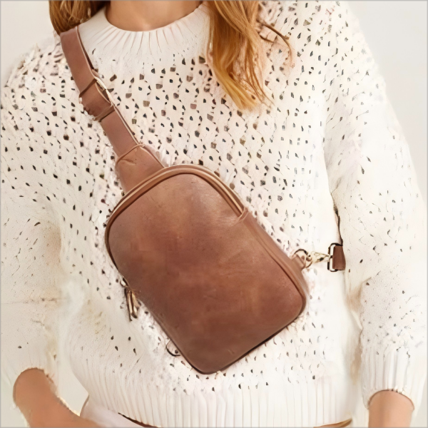 Trendy Single Shoulder Crossbody Bag with Zipper Trendy Single Shoulder Crossbody Bag with Zipper