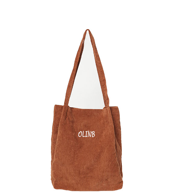 여성 코듀로이 백 Women Corduroy Bag