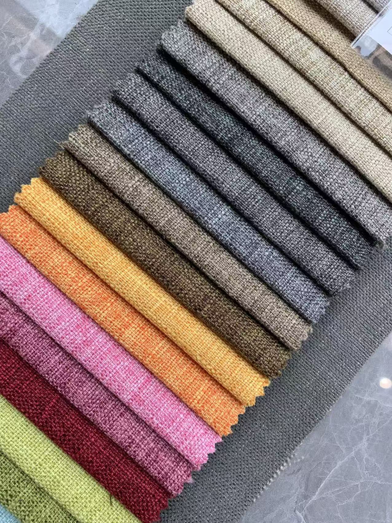 Linen Material Sofa Fabric Linen Material Sofa Fabric