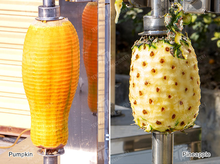pineapple peeling machine pineapple peeling machine