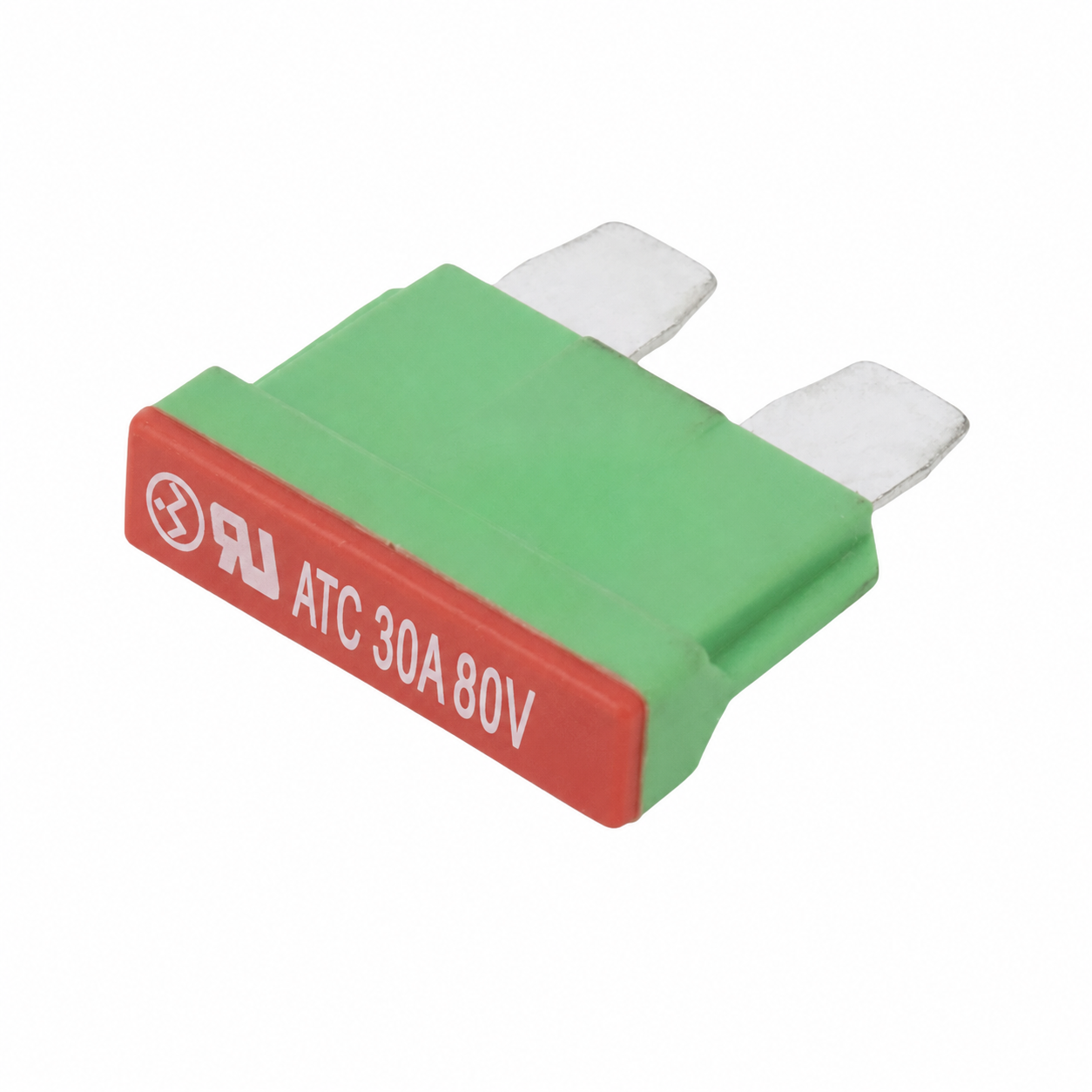 Autoido 80V ATC automotive blade fuse front view Autoido 80V ATC automotive blade fuse front view