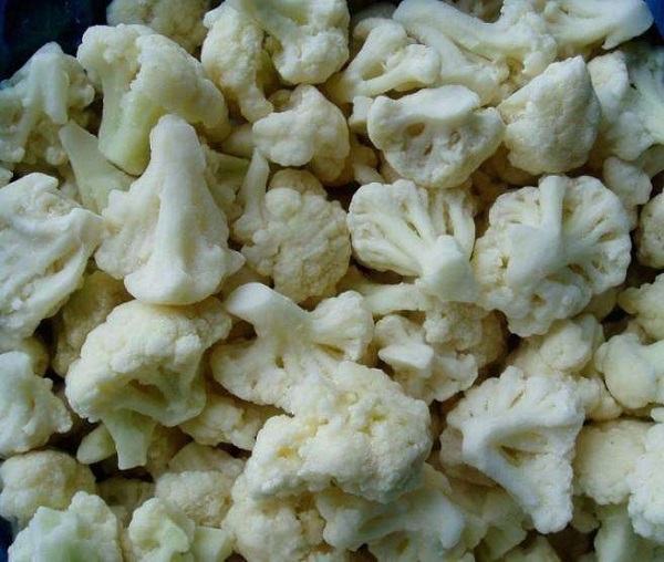 frozen cauliflower frozen cauliflower
