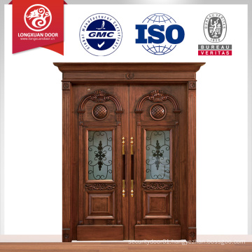 Laboratory Door Design Hdf Glass Interior Wood Door For Sale China Manufacturer