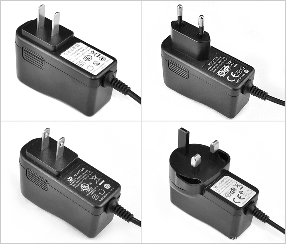 18V Plug In Wall Charger Power Adapter