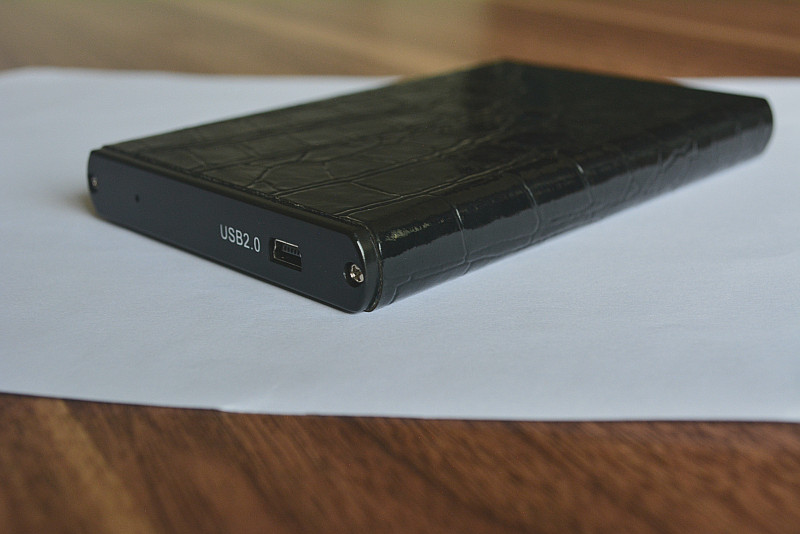 leather hard drive enclosure