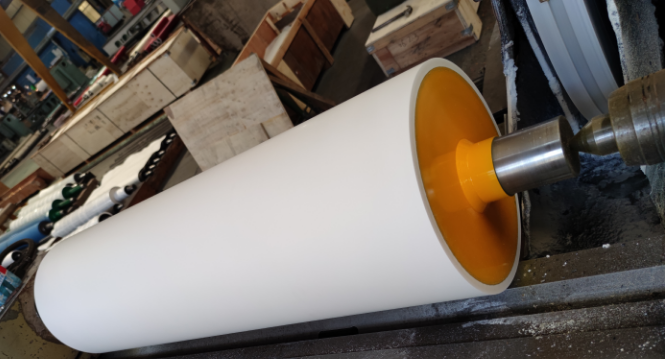 rubber wrapped traction roller rubber wrapped traction roller