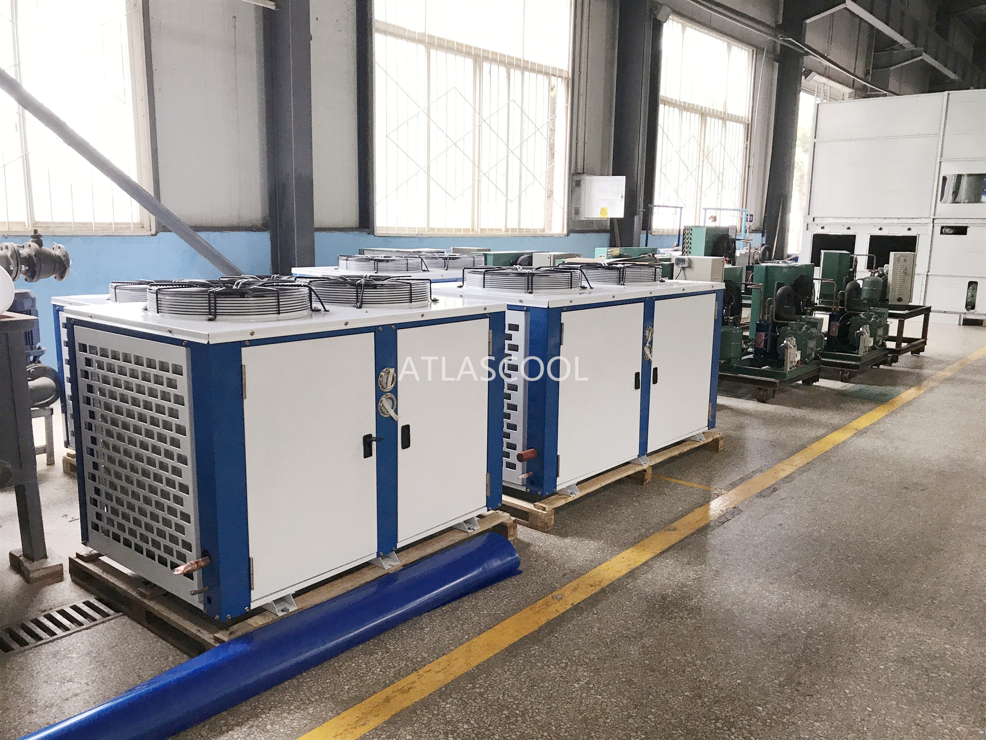 unidad de refrigeración de cuarto frío cold room refrigeration unit