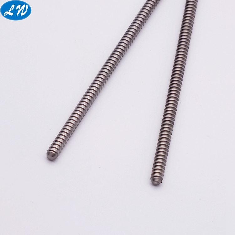 Stål Knurled Shaft Steel Knurled Shaft