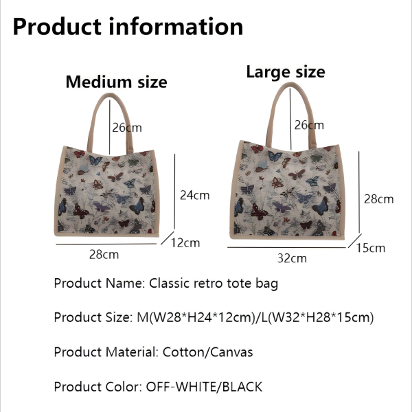 Large-capacity canvas tote bag for ladies Large-capacity canvas tote bag for ladies