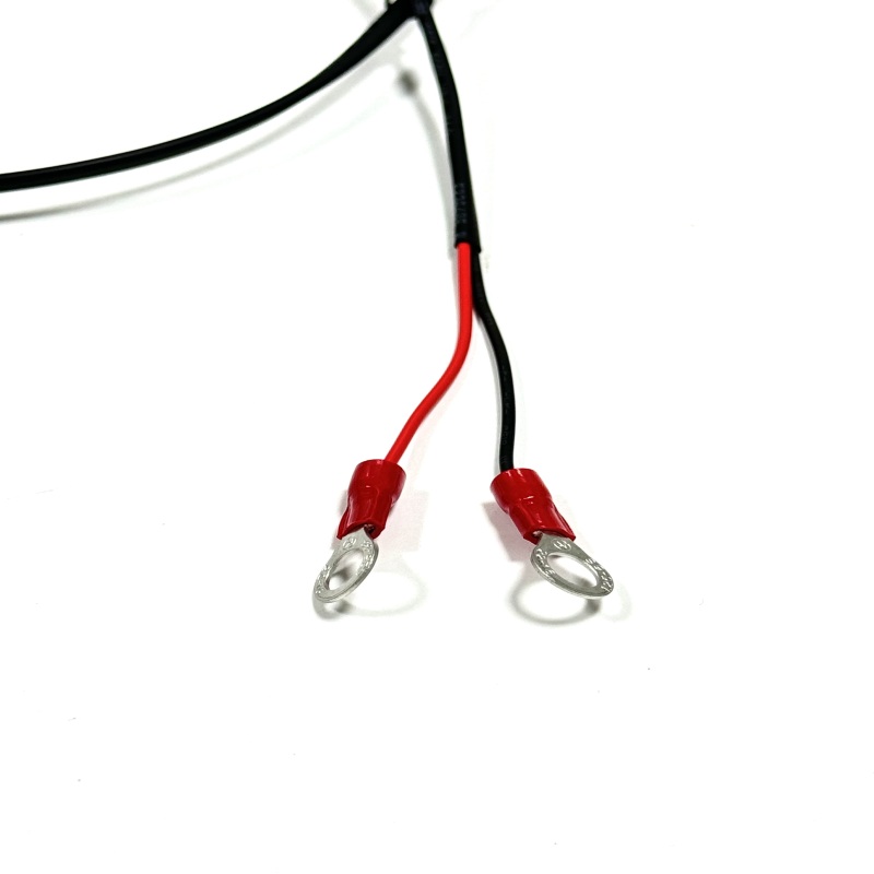 XH2.54 3Pin to Ring Terminal DC Power Cable with Ferrite Core 48V Discharge Module Harness Length 650mm XH2.54 3Pin to Ring Terminal DC Power Cable with Ferrite Core 48V Discharge Module Harness Length 650mm