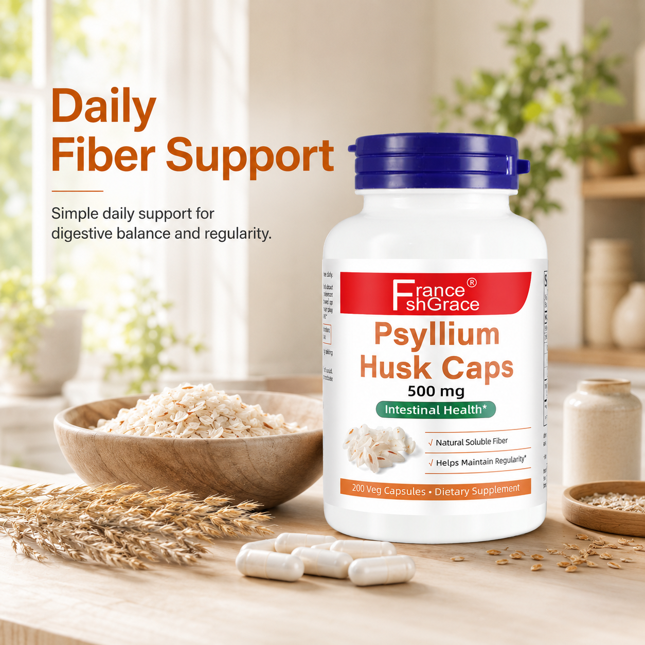 Psyllium Husk Capsules8 Psyllium Husk Capsules8