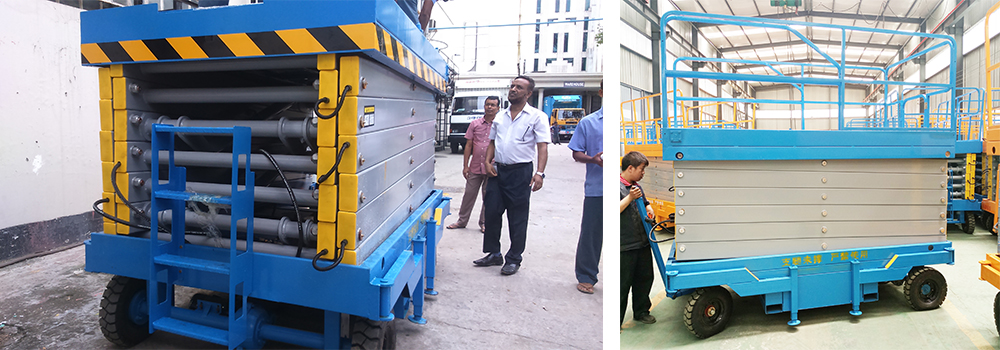 Auxiliary Propelled Scissor Lift