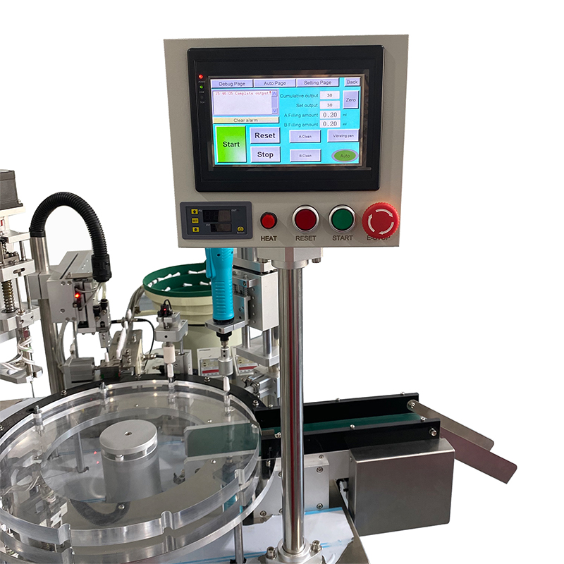automatic cartridge filling and capping machine automatic cartridge filling and capping machine