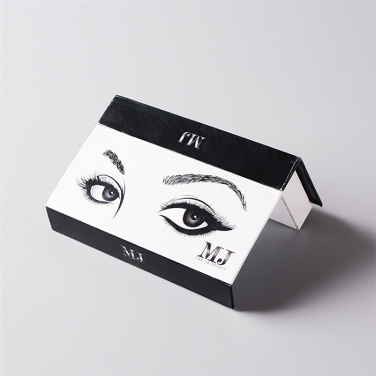 กล่องกาวติดขนตาปลอมแบบกำหนดเอง Custom Eyelash Adhesive Coated Paper Packing Box