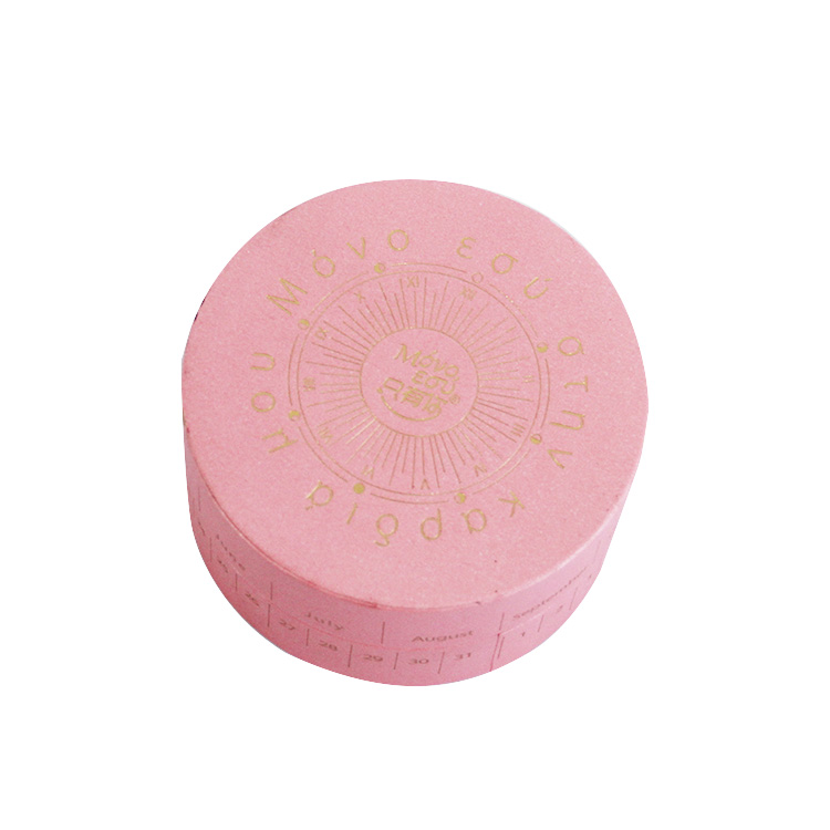 Pink paper tube jewelry box Pink paper tube jewelry box