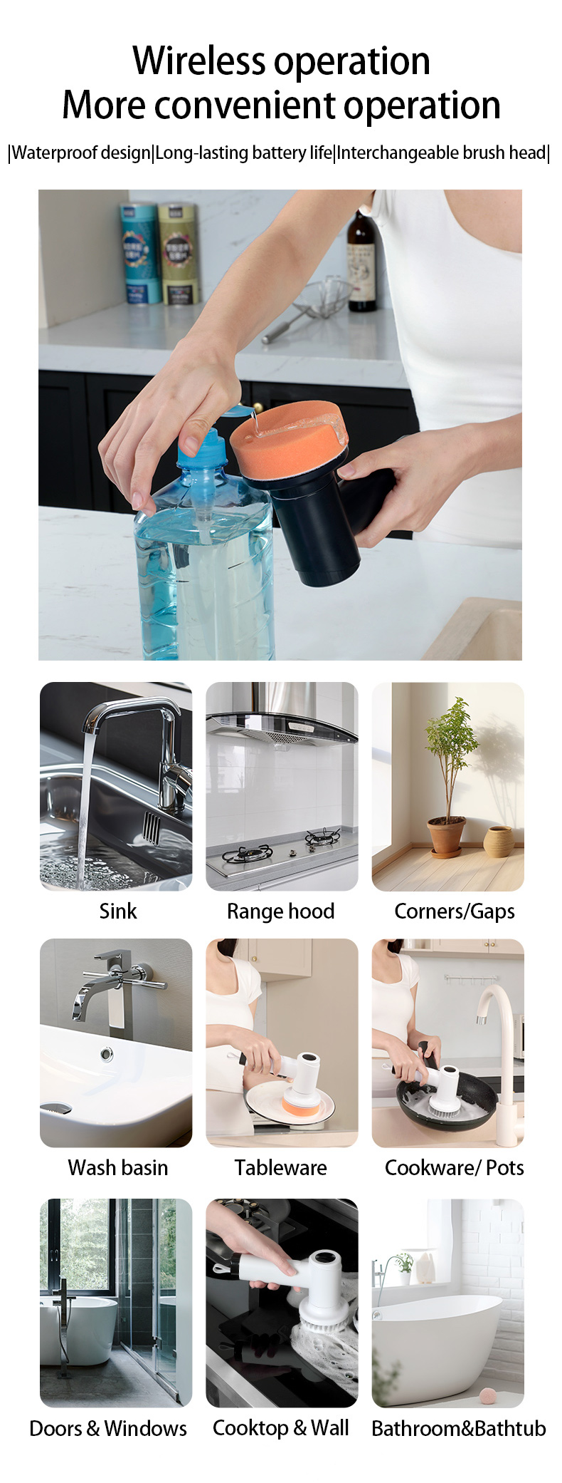 Electric Spin Scrubber Electric Spin Scrubber