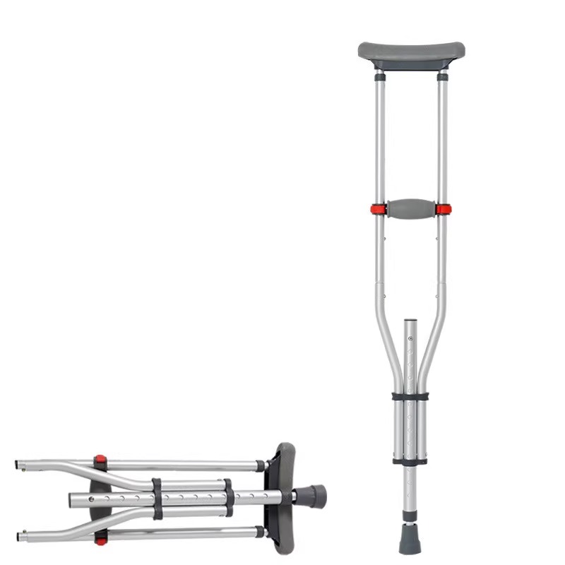 Medical Adult Walkers Non-Slip Canes Elderly Underarm Double Crutches Leg Foot Fracture Aids for Rehabilitation Therapy Supplies1 Medical Adult Walkers Non-Slip Canes Elderly Underarm Double Crutches Leg Foot Fracture Aids for Rehabilitation Therapy Supplies1