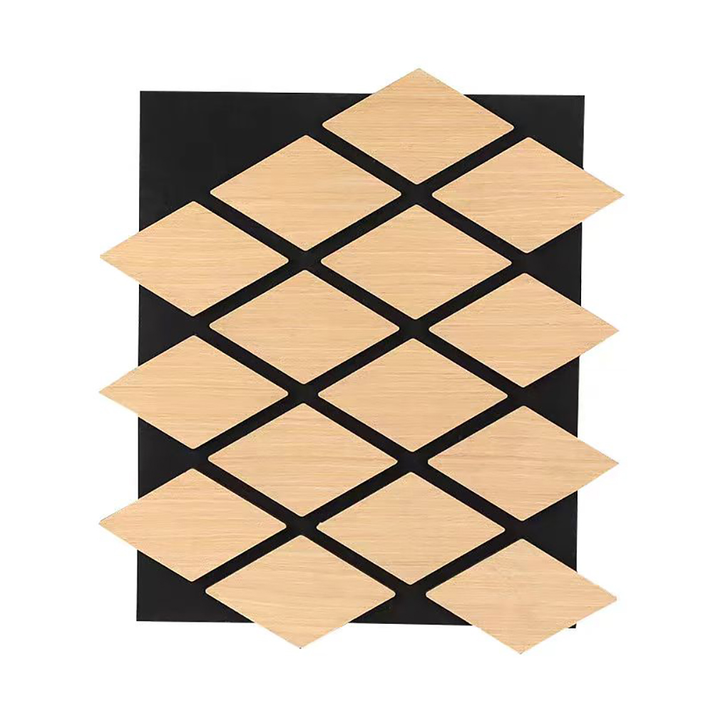 Modern decoration hotel restaurant polygonal soundproofing board Modern decoration hotel restaurant polygonal soundproofing board