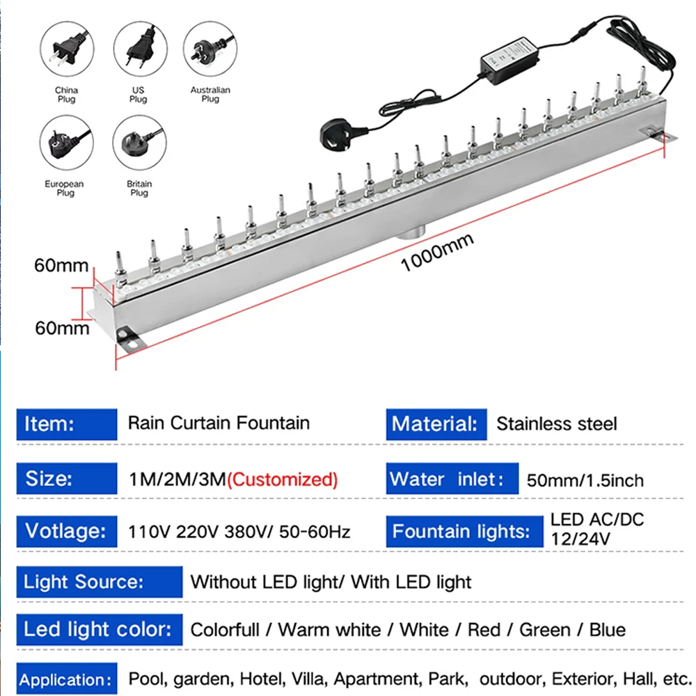 water curtain wall water curtain wall