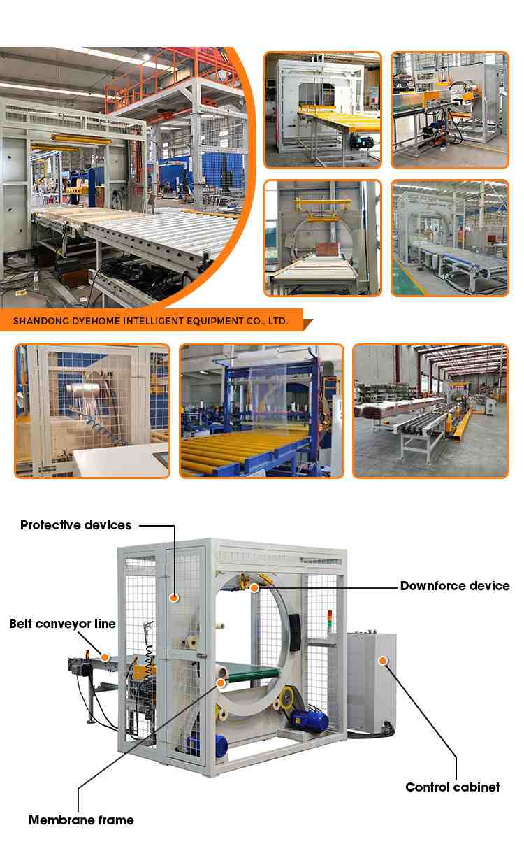 Horizontal Orbital Wrapping Machine Horizontal Orbital Wrapping Machine