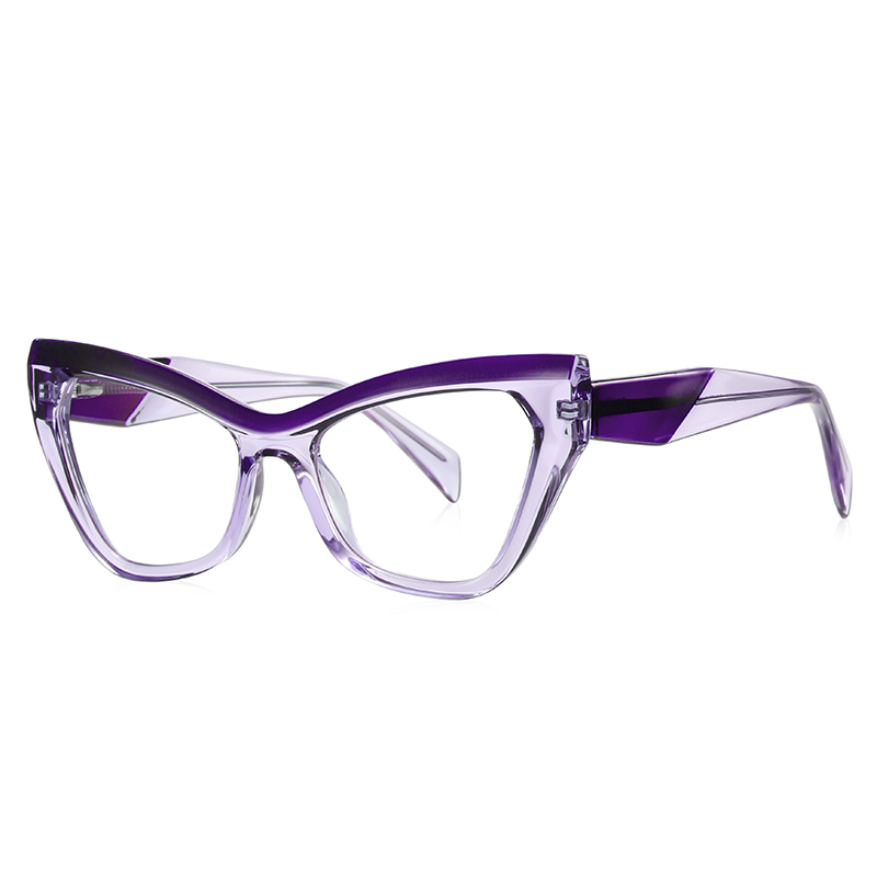 Colorblocked TR Optical Frame For Women Colorblocked TR Optical Frame For Women