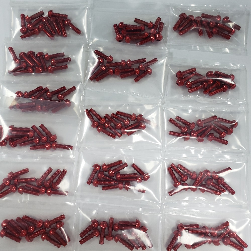 Aluminum Button Screw Aluminum Button Screw