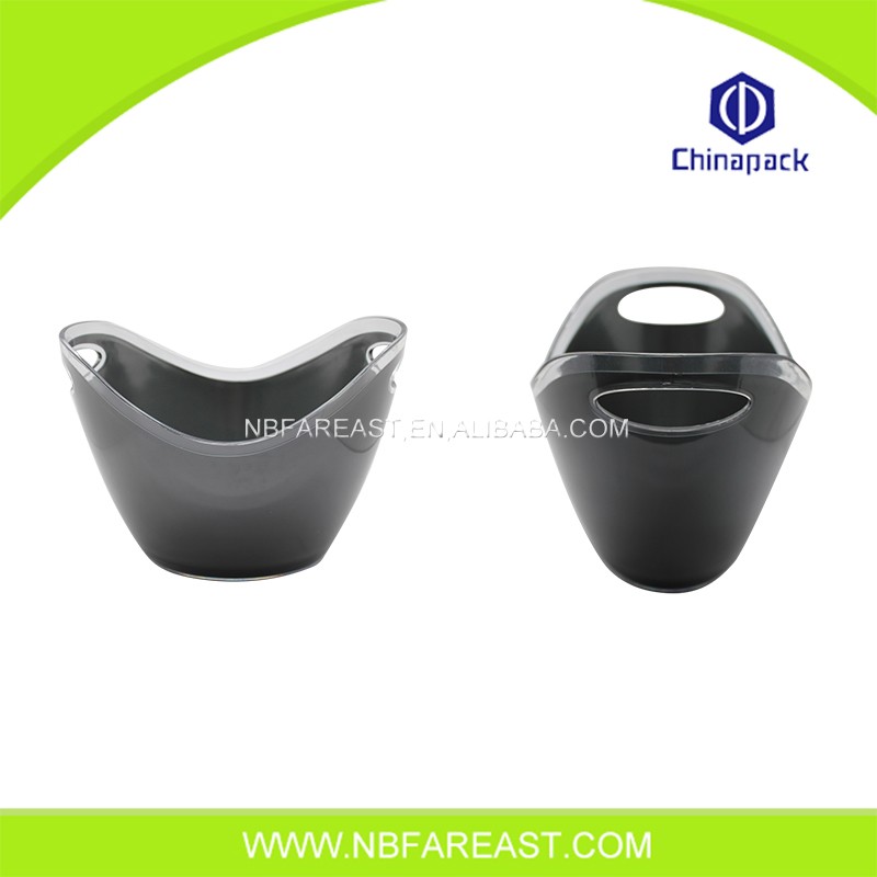Sprzedaż fabryczna PP akrylowe wiadro do lodów Factory sale PP acrylic beer ice bucket