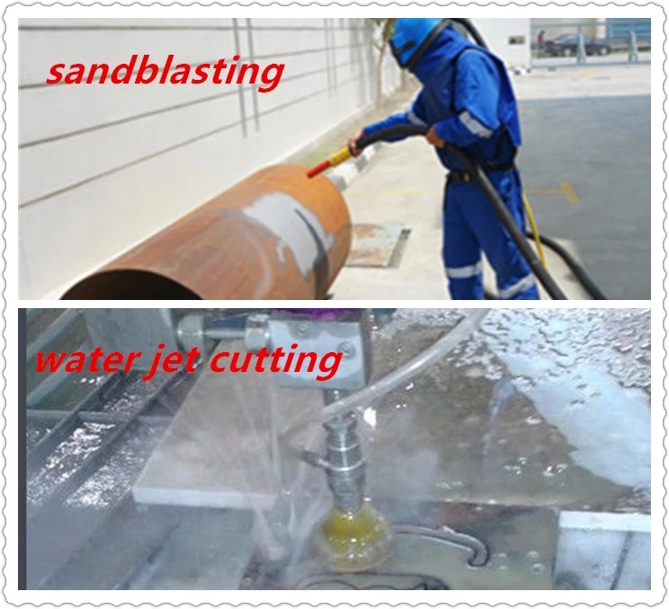 High Hardness Sandblasting Waterjet Garnet