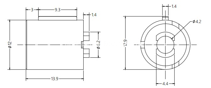 Automobile Interior Decoration Barrel Damper Drawing Automobile Interior Decoration Barrel Damper Drawing