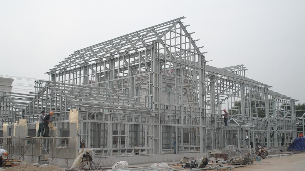 Medidor de luz prefabricado Steel Villa 2 Prefabricated Light Gauge Steel Villa 2