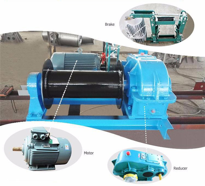 Lifting Electric Winch For Drilling