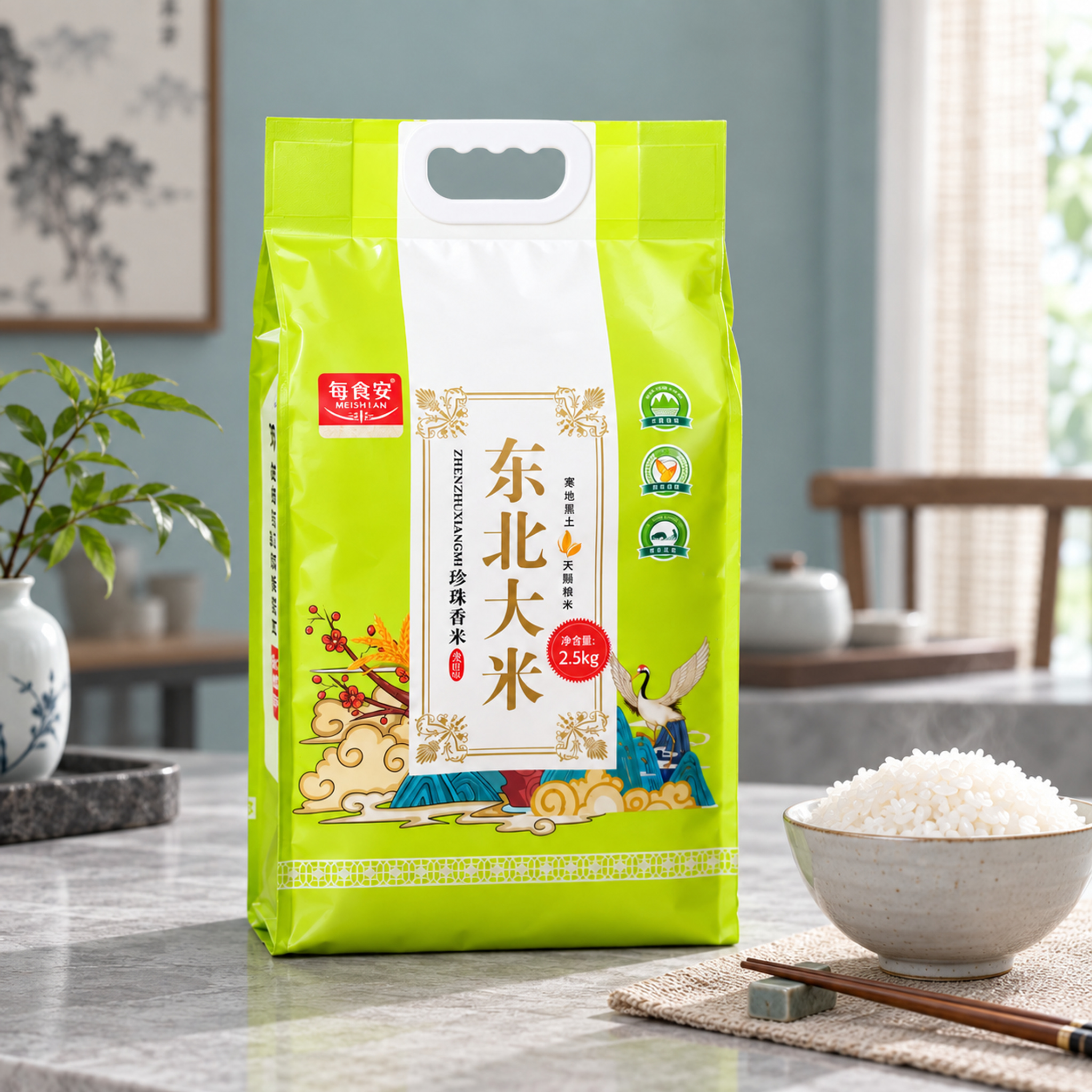 Northeast Pearl Fragrant Rice 2.5kg4 Northeast Pearl Fragrant Rice 2.5kg4