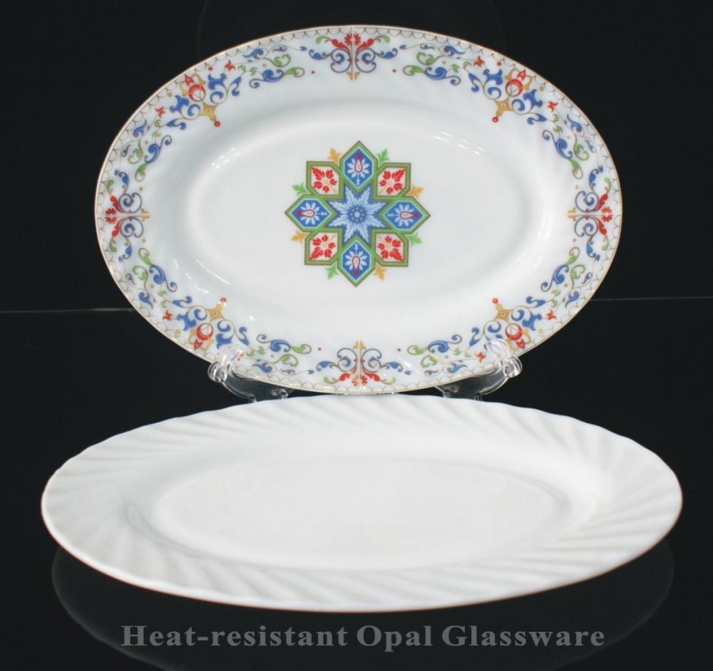 Овальная тарелка Oval Plate