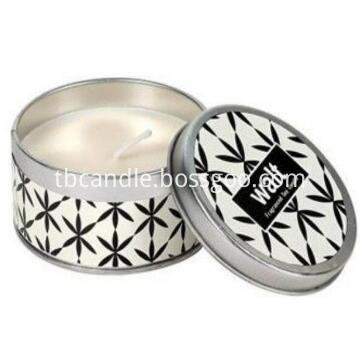 Handmade Grapefruit scented soy wax candle with tin
