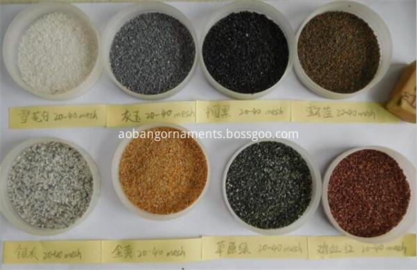 Natural color reptile sand