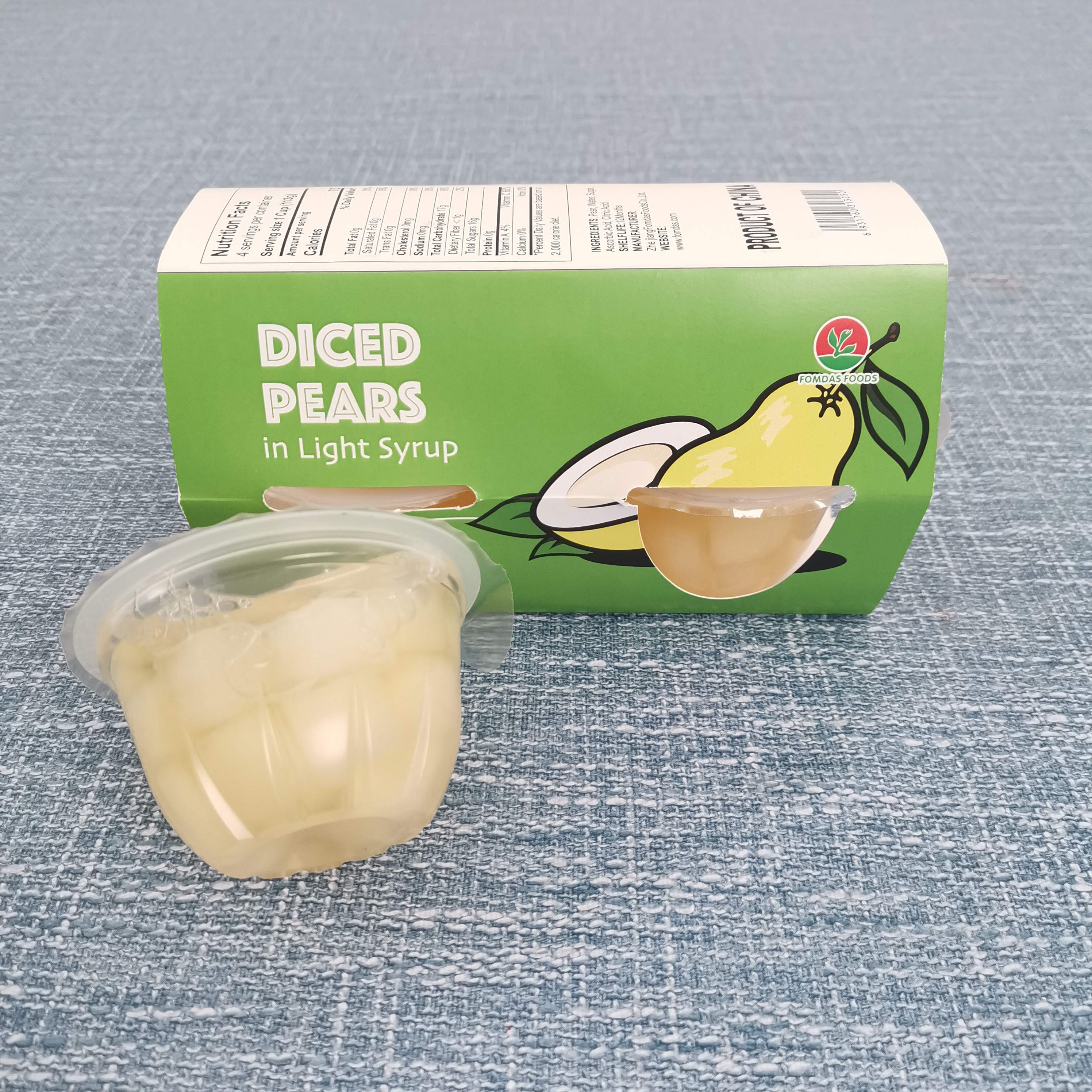 Healthy Pears In Juice