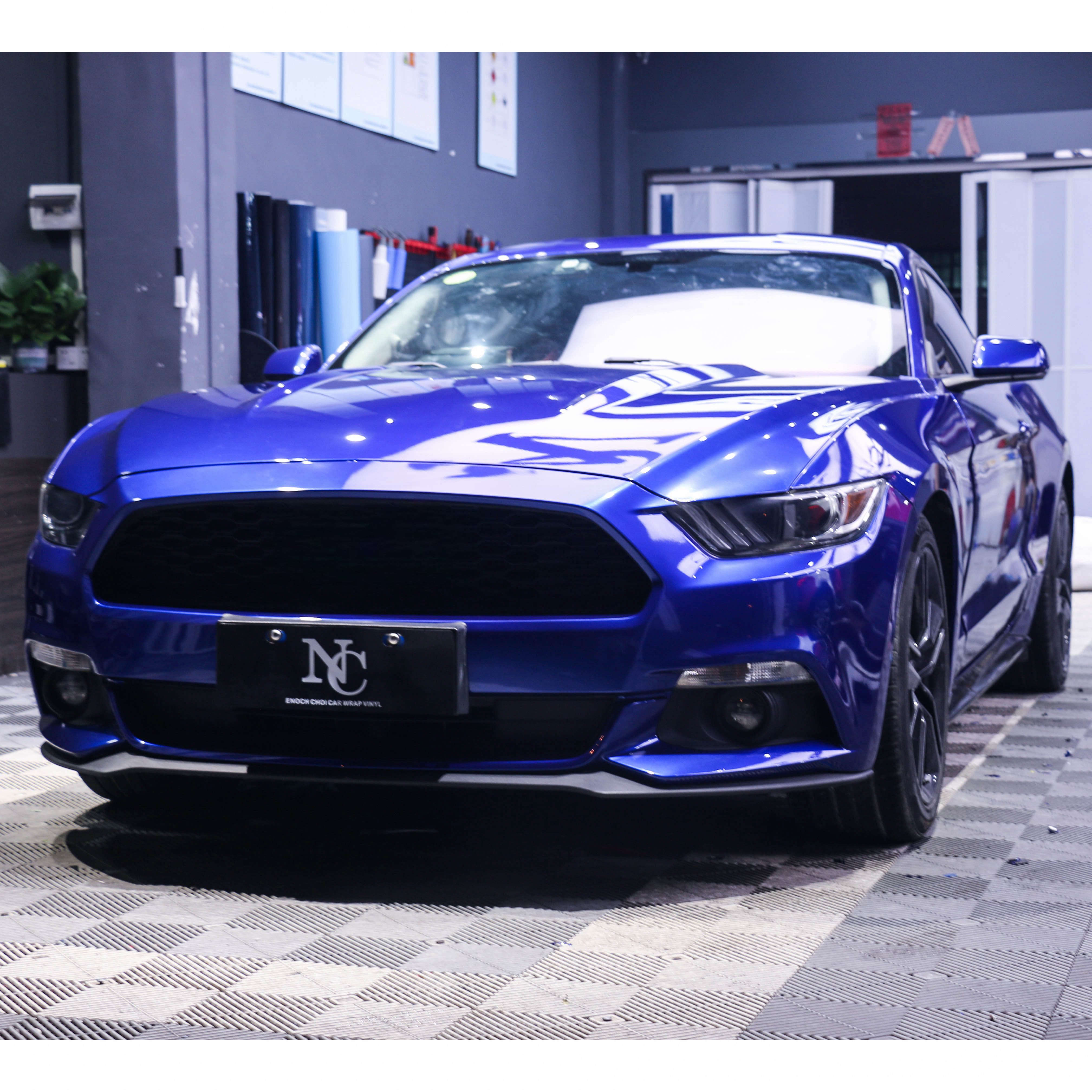 Metal Paint Blueburry Vinyl Wrap Metal Paint Blueburry Vinyl Wrap